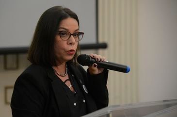 A reitora da UFRJ, Denise Carvalho, firma acordo com a Unesco e a Vale para constituição da estrutura de governança do Projeto Museu Nacional Vive