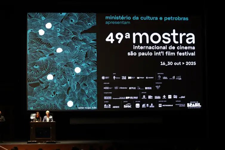 São Paulo (SP), 15/10/2025 - Abertura da 49ª Mostra Internacional de Cinema, na Sala São Paulo. Foto: Paulo Pinto/Agência Brasil