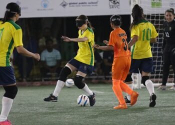 Brasil estreia com vitória na Copa do Mundo de futebol de cegas