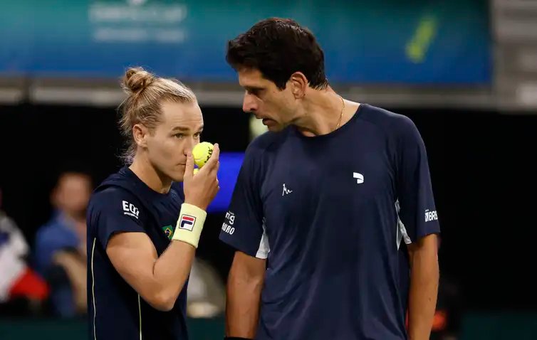 Reuters/Benoit Tessier/Direitos Reservados copa davis, tênis, Rafael Matos, Marcelo Melo