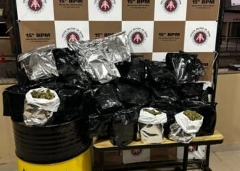 Ação da PM prende suspeito e apreende 45 kg de drogas