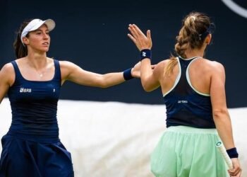 Luisa Stefani vence estreia nas duplas do WTA 1000 de Wuhan, na China