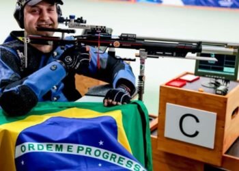Tiro esportivo: Alexandre Galgani é bronze em etapa da Copa do Mundo