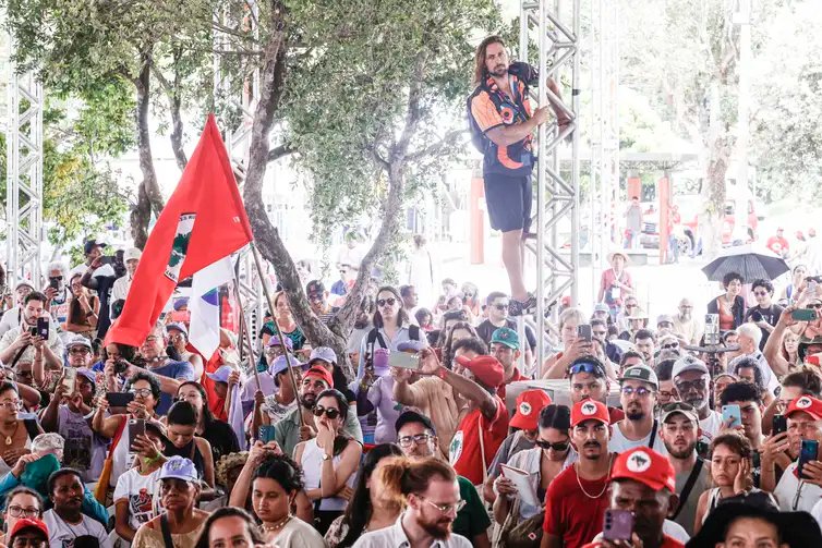 Belém (PA), 16/11/2025 - Encerramento da cúpula dos povos 
Foto: Tânia Rêgo/Agência Brasil