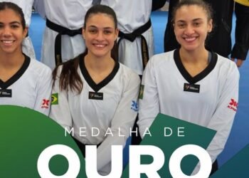 Brasil é tricampeão na Copa do Mundo por equipes de taekwondo na China