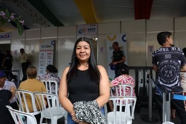 São Paulo (SP), 20/12/2015 - Valdirene Souza procura orientação sobre assistência Social durante a segunda edição do Governo do Brasil na Rua, mutirão que oferece serviços públicos gratuitos, em Heliópolis. Foto: Rovena Rosa/Agência Brasil