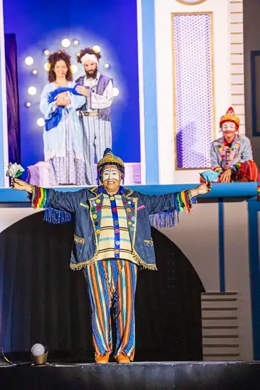 Brasília (DF), 24/12/2025 - Arilson Lopes - Artistas periféricos de auto de Natal têm lutas em suas comunidades.
Foto: HANS VON MANTEUFFEL/Divulgação