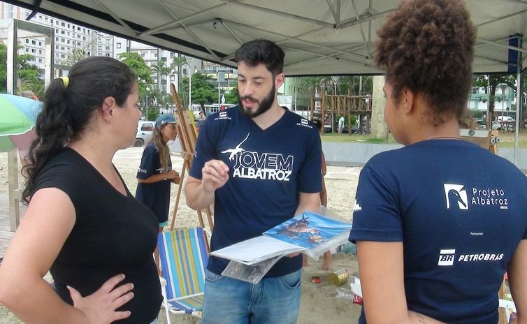 Rio de Janeiro (RJ), 08/12/2025 –  Consciência ambiental aumenta em regiões com projetos atuantes de longa duração.
Foto: Projeto Albatroz/Divulgação