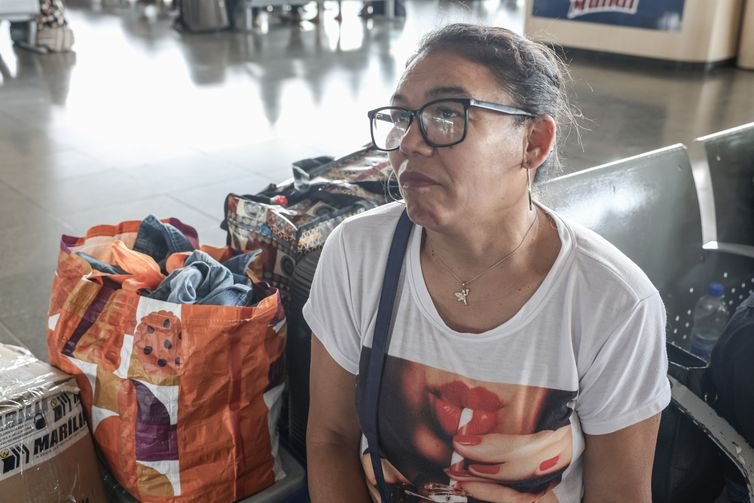 Brasília (DF), 22/12/2025 – O que as pessoas acham do natal, Maria dos Navegantes
Foto: Valter Campanato/Agência Brasil