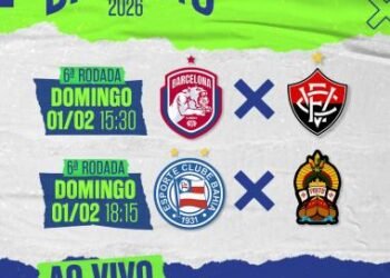 Dois jogos do Baianão neste domingo na TVE | SECOM