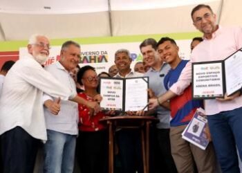 Novo PAC: Jequié recebe ordens de serviço para construção de campus da UFSB e Arena Brasil | SECOM