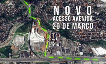 Novo acesso à Avenida 29 de Março é liberado a partir deste sábado (10) | SECOM