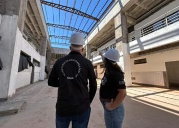 Obras da nova Academia da Polícia Civil da Bahia estão 50% concluídas | SECOM