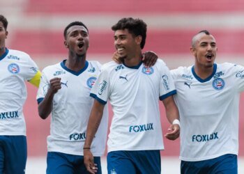 Bahia goleia Inter de Limeira na estreia da Copa SP de futebol júnior