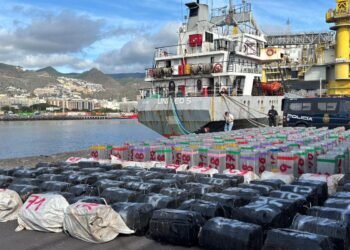 Espanha apreende cocaína a bordo de navio que fez escala no Brasil