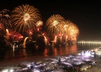 Virada do ano no Rio leva 2,6 milhões de pessoas a Copacabana