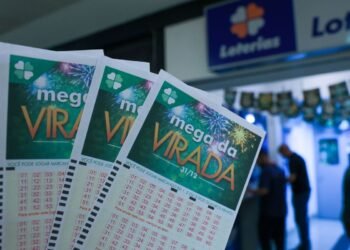Sorteadas as seis dezenas da Mega da Virada: 09-13- 21-32-33-59