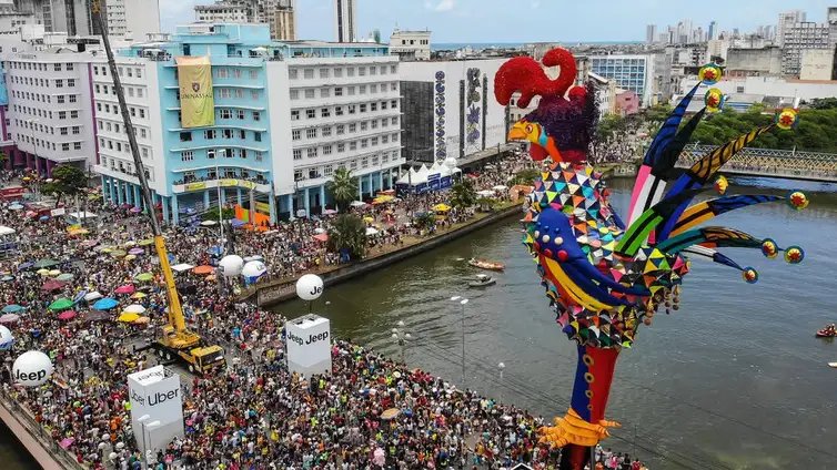 Recife (PE), 27/01/2026 - FOTO DE ARQUIVO. Bloco de carnaval Galo da Madrugada. Foto: Sérgio Bernardo/Arquivo/PCR