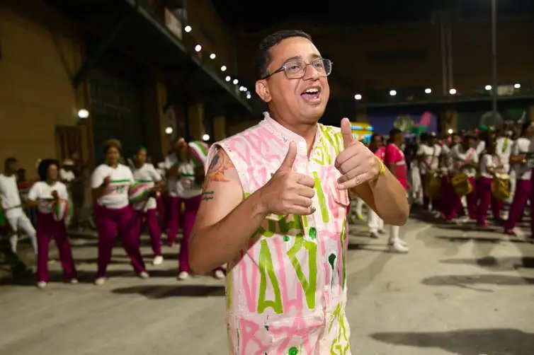 Rio de janeiro (RJ), 21/01/2026 - Sidnei França, carnavalesco da escola de samba Mangueira. Foto: JM Arruda/Mangueira