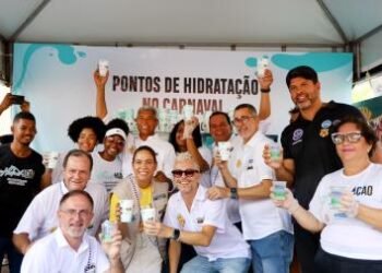 Carnaval do cuidado: governador visita Ilha de Hidratação no Campo Grande e destaca importância da ação | SECOM