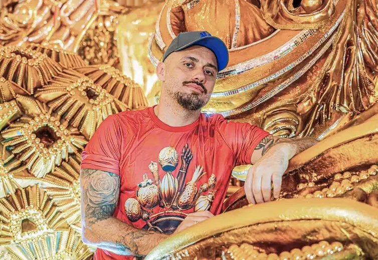 Leonardo Queiroz/Divulgação Rio de Janeiro (RJ), 12/02/2026 – Carnavalesco da União de Maricá, Leandro Vieira - As escolas novinhas da Série Ouro do Rio.
Foto: Leonardo Queiroz/Divulgação