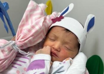 Ensaio de Páscoa leva acolhimento e leveza à rotina hospitalar na Maternidade Frei Justo Venture, em Seabra | SECOM