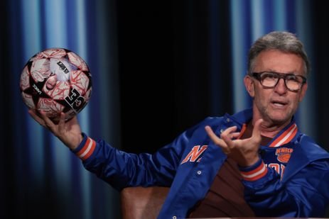 Paulo Pinto/Agência Brasil São Paulo (SP), 13/03/2026 - Gravação do programa Na Mesa com Datena, que recebe o ex-jogador Neto. Foto: Paulo Pinto/Agencia Brasil