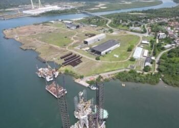 Contrato com a Petrobras é assinado para uso do principal canteiro de obras da Ponte Salvador–Ilha de Itaparica | SECOM