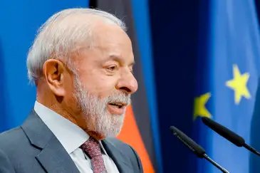 20.04.2026 – Presidente da República, Luiz Inácio Lula da Silva, durante Declaração conjunta à imprensa. Palácio de Herrenhause, Alemanha.

Foto: Ricardo Stuckert / PR