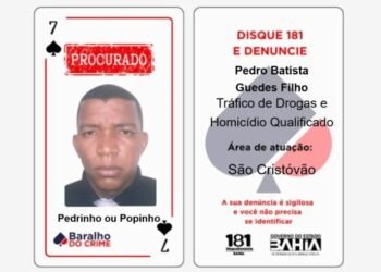Baralho do Crime da Bahia tem duas novas caras