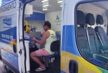 Unidade móvel da Embasa estará no Bonfim até esta quinta-feira (30) | SECOM
