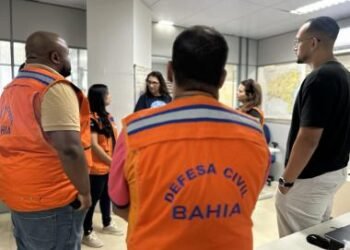 Defesa Civil Nacional visita Inema para ampliar sistema de alertas de desastres na Bahia | SECOM