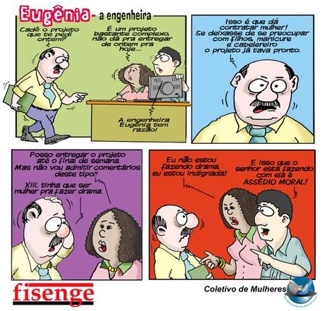 Brasília (DF), 31/03/2026 - História em quadrinhos vira ferramenta de conscientização social na EJA. Tirinhas da Engenheira Eugênia fazem parte do material de apoio pedagógico. Foto: Fisenge/Divulgação