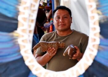 Indígenas relatam que desmatamento impacta produção de cocares