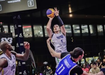 Seleção masculina se classifica para Copa do Mundo de basquete 3×3