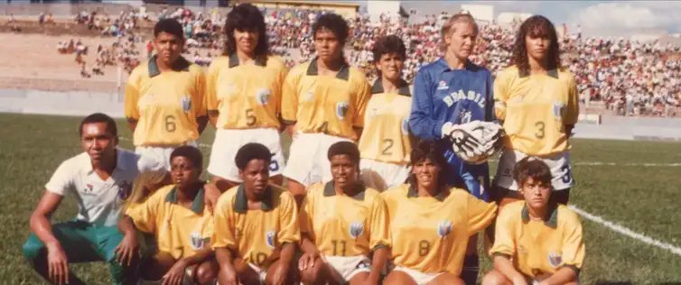 Imagens cedidas pela Olé Produções fotografia da primeira seleção brasileira feminina de futebol
Imagens cedidas pela Olé Produções