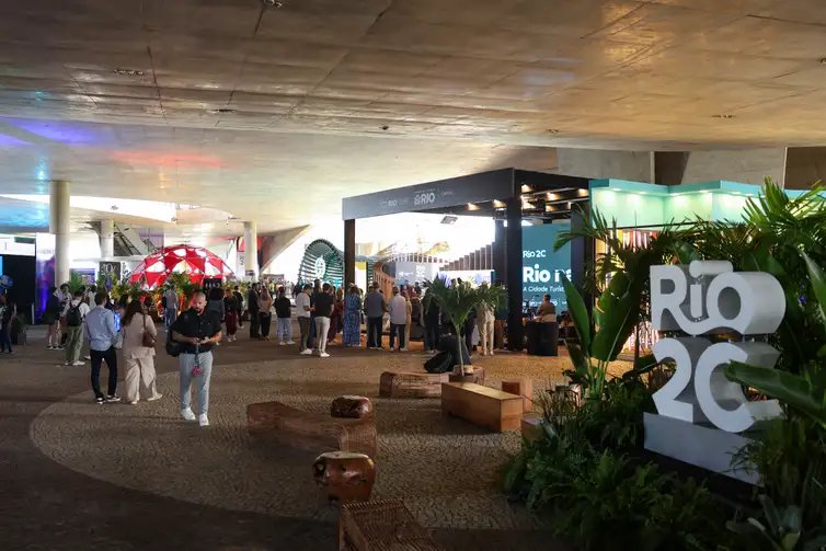 Rio de Janeiro (RJ), 28/05/2026 – Encontro de criatividade, inovação e negócios Rio 2C ocupa a Cidade das Artes, na zona oeste do Rio de Janeiro. Foto: Tomaz Silva/Agência Brasil